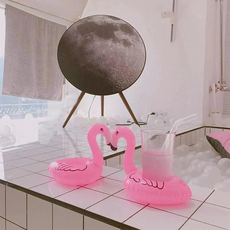 Flamingo Fun Pool Party Cup Holders - Stay Cool & Celebrate in Style!