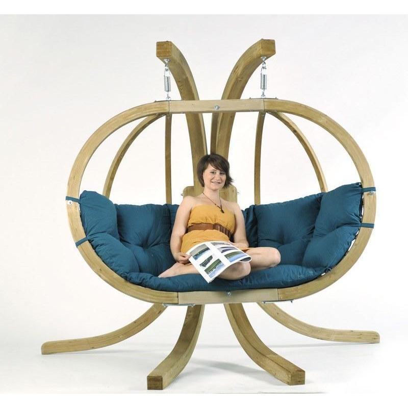 Amazonas Globo Royal Green Double Seater Hanging Chair