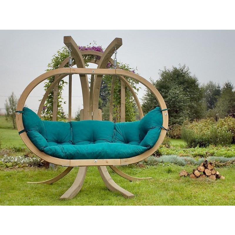 Amazonas Globo Royal Green Double Seater Hanging Chair