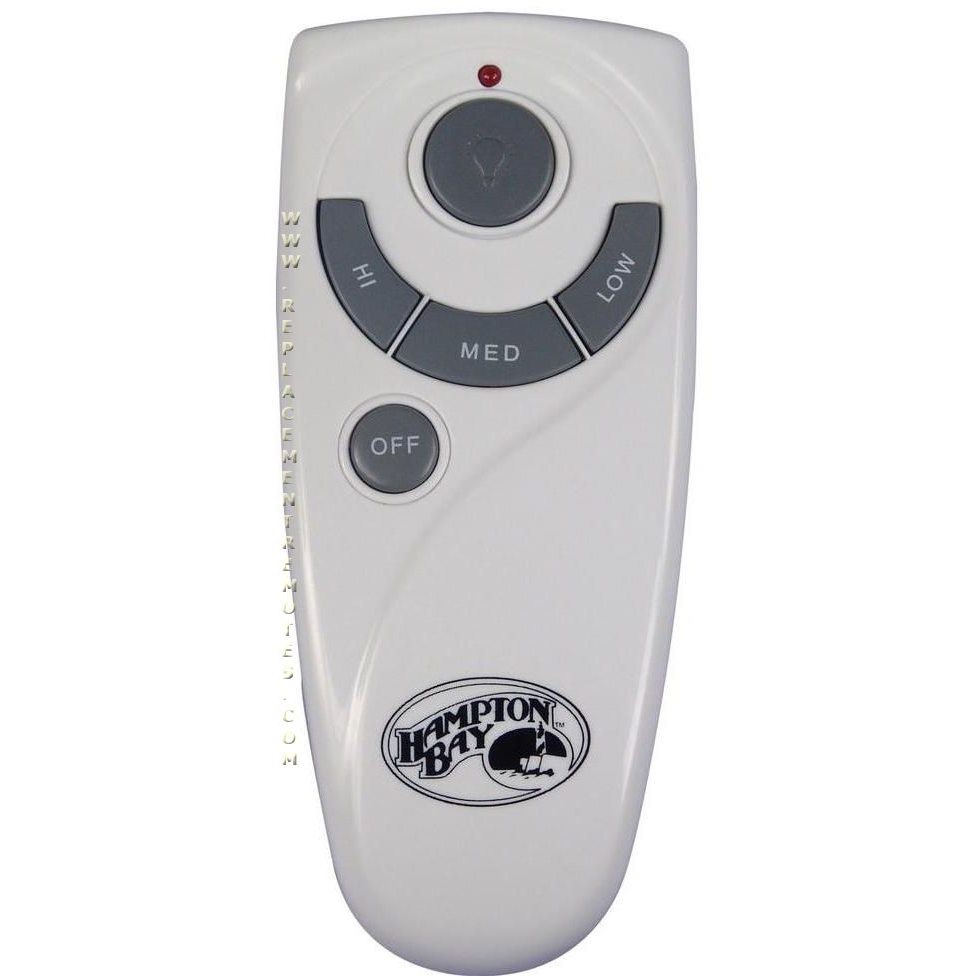 Substitute for Hampton Bay 70830 Ceiling Fan Remote Control [RR7083T]
