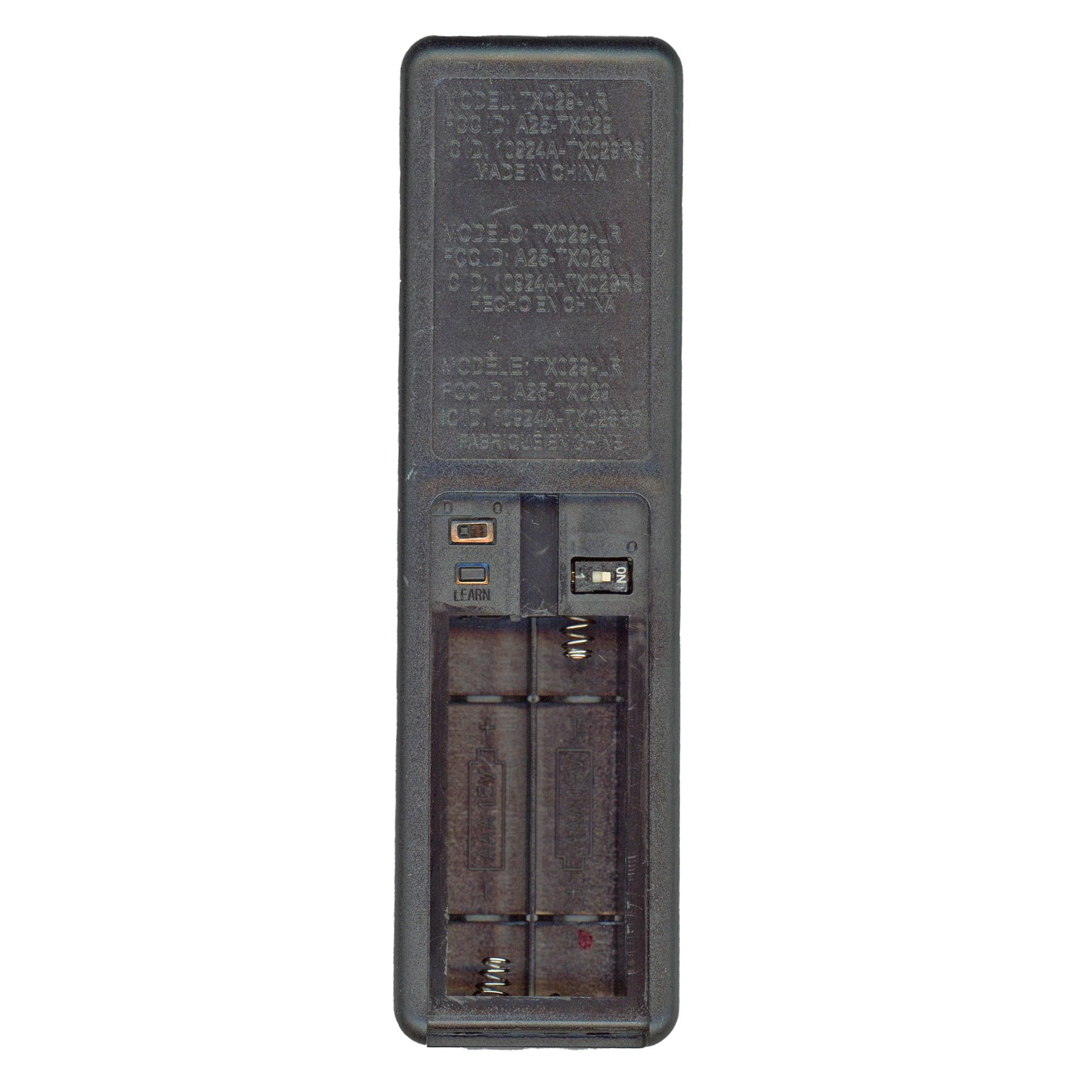 Substitute for Hampton Bay A25-TX029-LR Ceiling Fan Remote Control [63T-AC83T-KIT]
