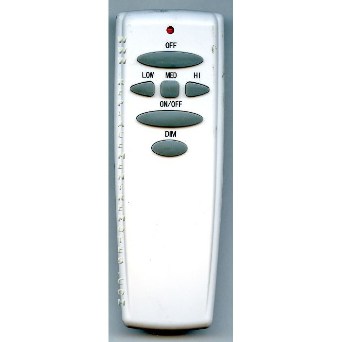 Substitute for Hampton Bay KUJ9304 Ceiling Fan Remote Control [63T-AC83T-KIT]