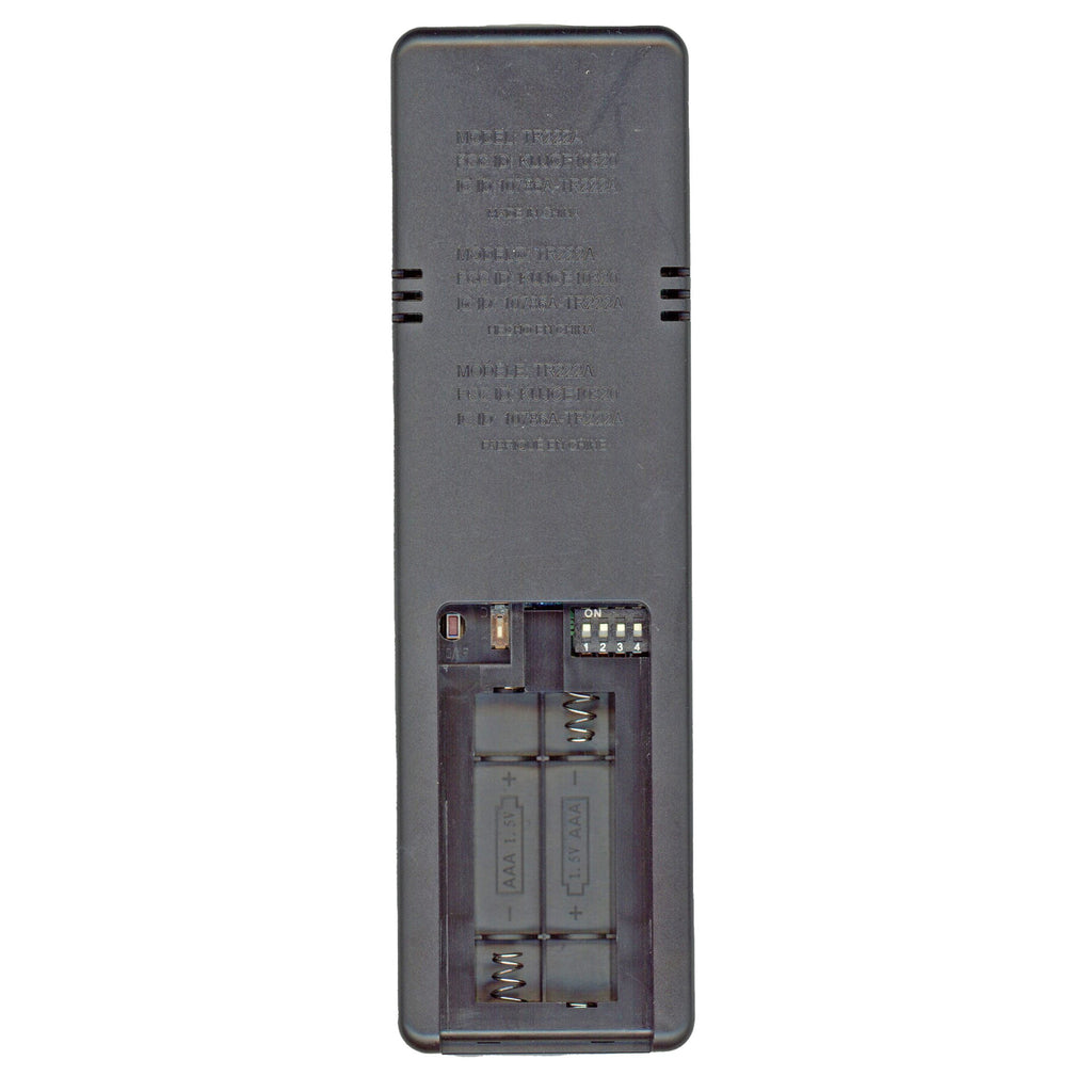 Substitute for Hampton Bay TR222A Ceiling Fan Remote Control [63T-AC83T-KIT]