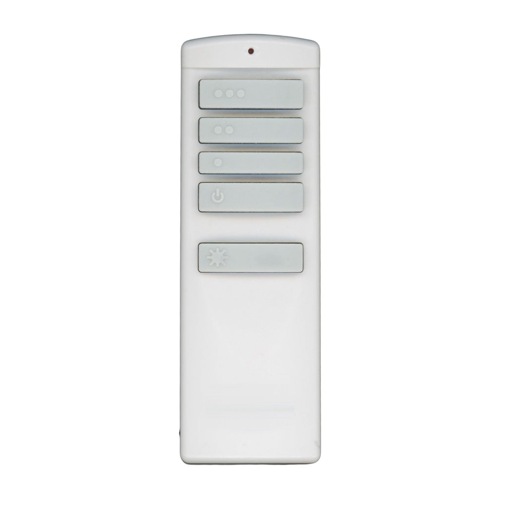 Substitute for Hampton Bay TR258A 3-Speed AC Ceiling Fan Remote Control | KUJCE10512 / KUJCE10716 / A25-TX00I - TR258A [RRTX00I]