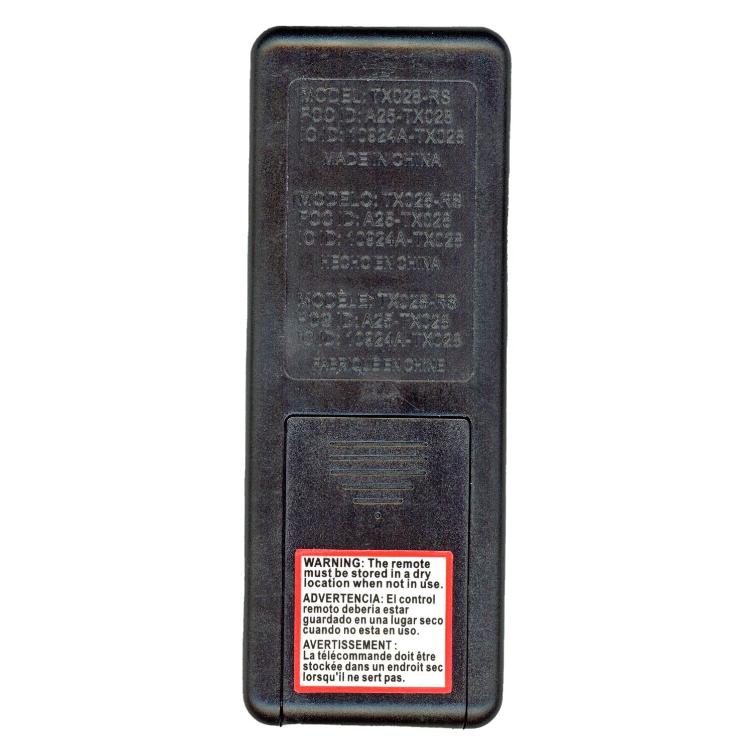 Substitute for Hampton Bay TX028-RS Ceiling Fan Remote Control [63T-AC83T-KIT]