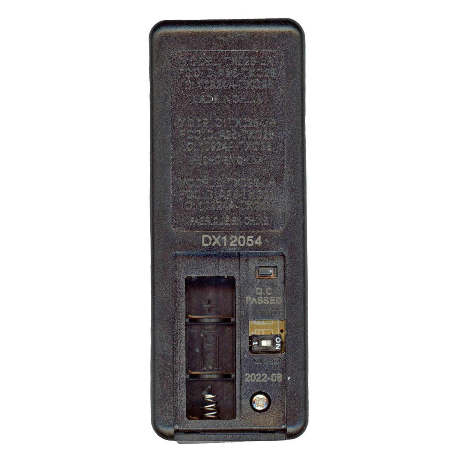 Substitute for Hampton Bay TX028LR Ceiling Fan Remote Control - A25TX028LR [63T-AC83T-KIT]