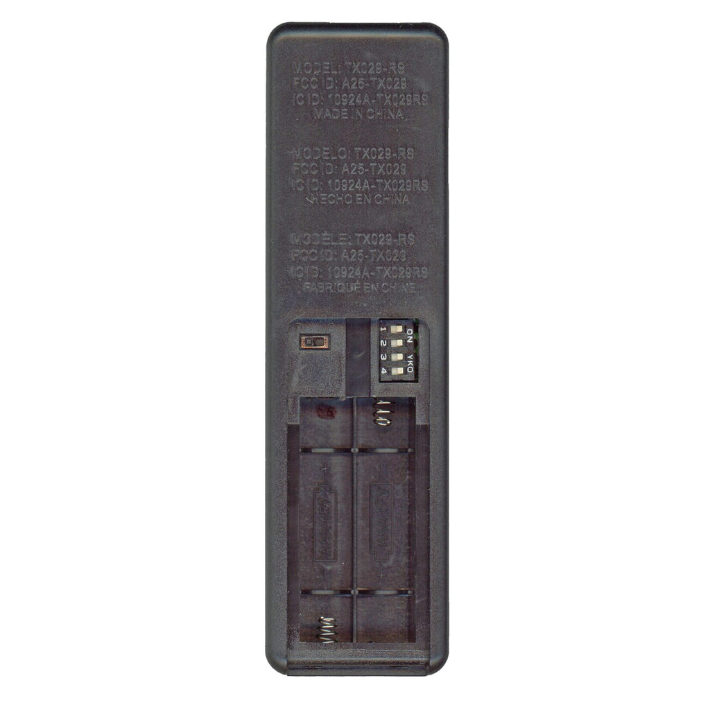 Substitute for Hampton Bay TX029RS Ceiling Fan Remote Control [63T-AC83T-KIT]