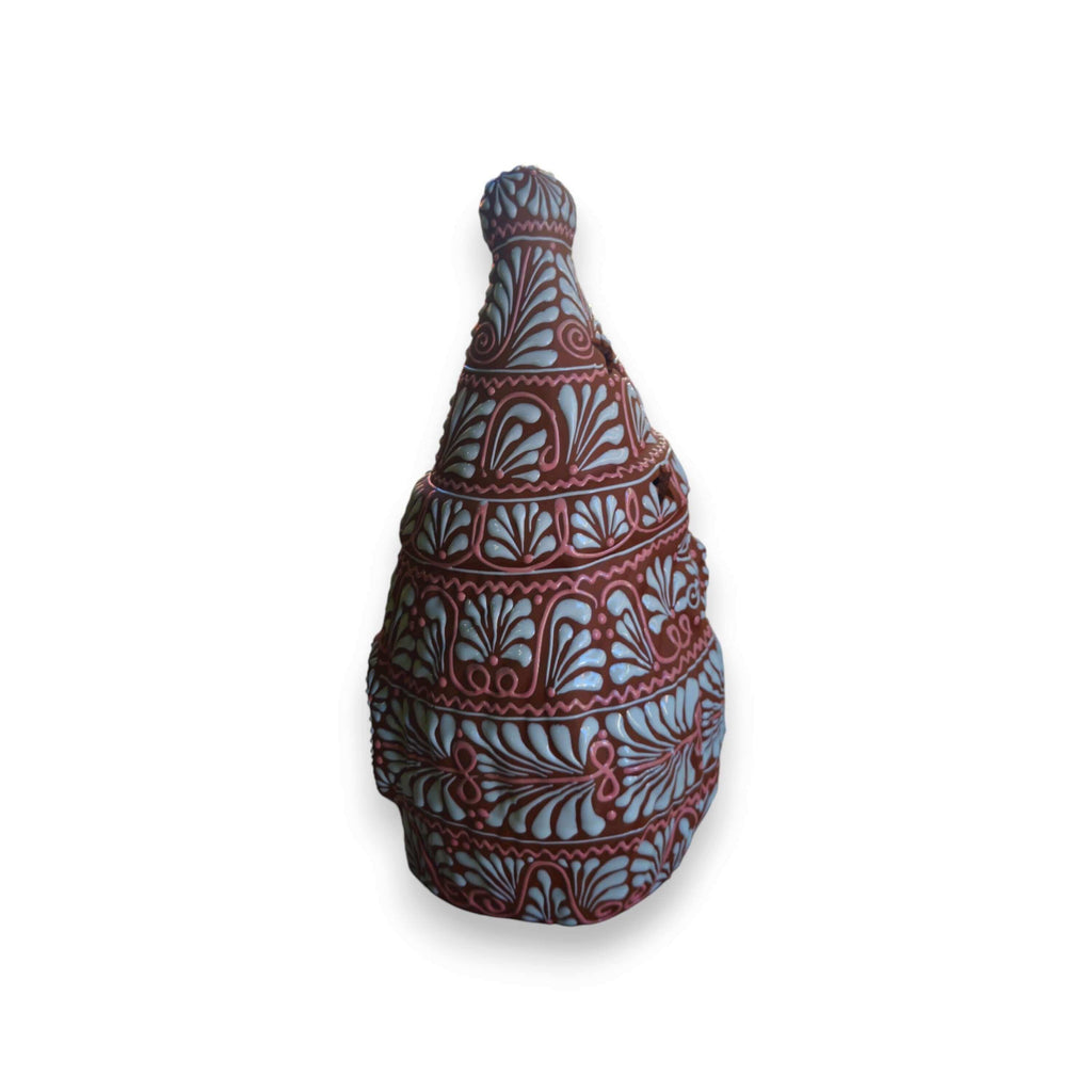 Terracotta Talavera Santa | Handmade Holiday Statue