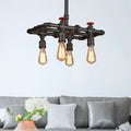 Hanging Ceiling Light 4/5-Light Rectangle