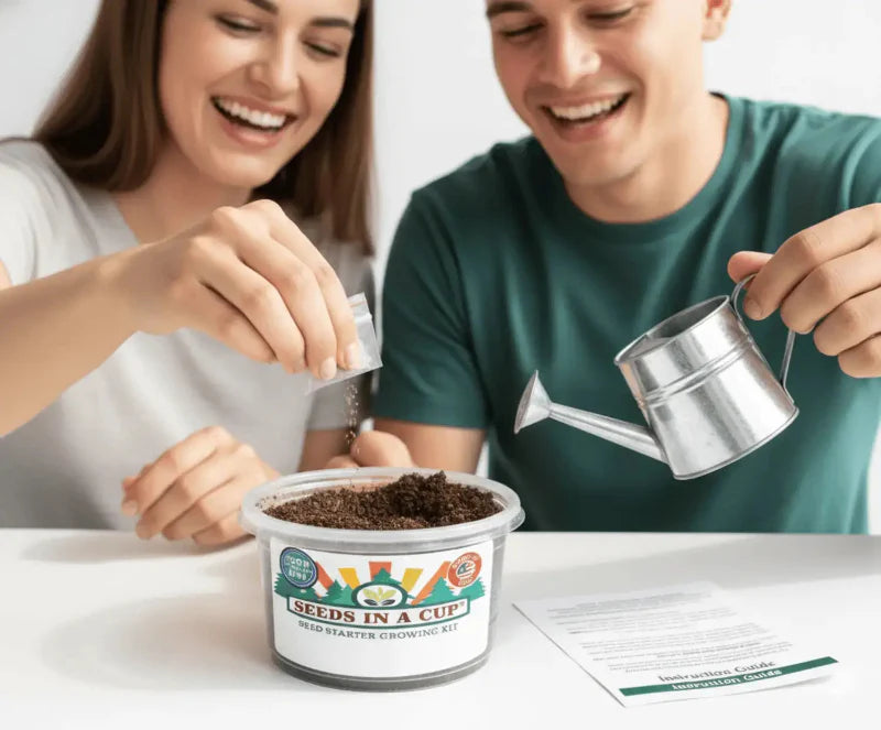Broccoli Grow Kit | Grow Broccoli from Seed | Seeds In A Cup®
