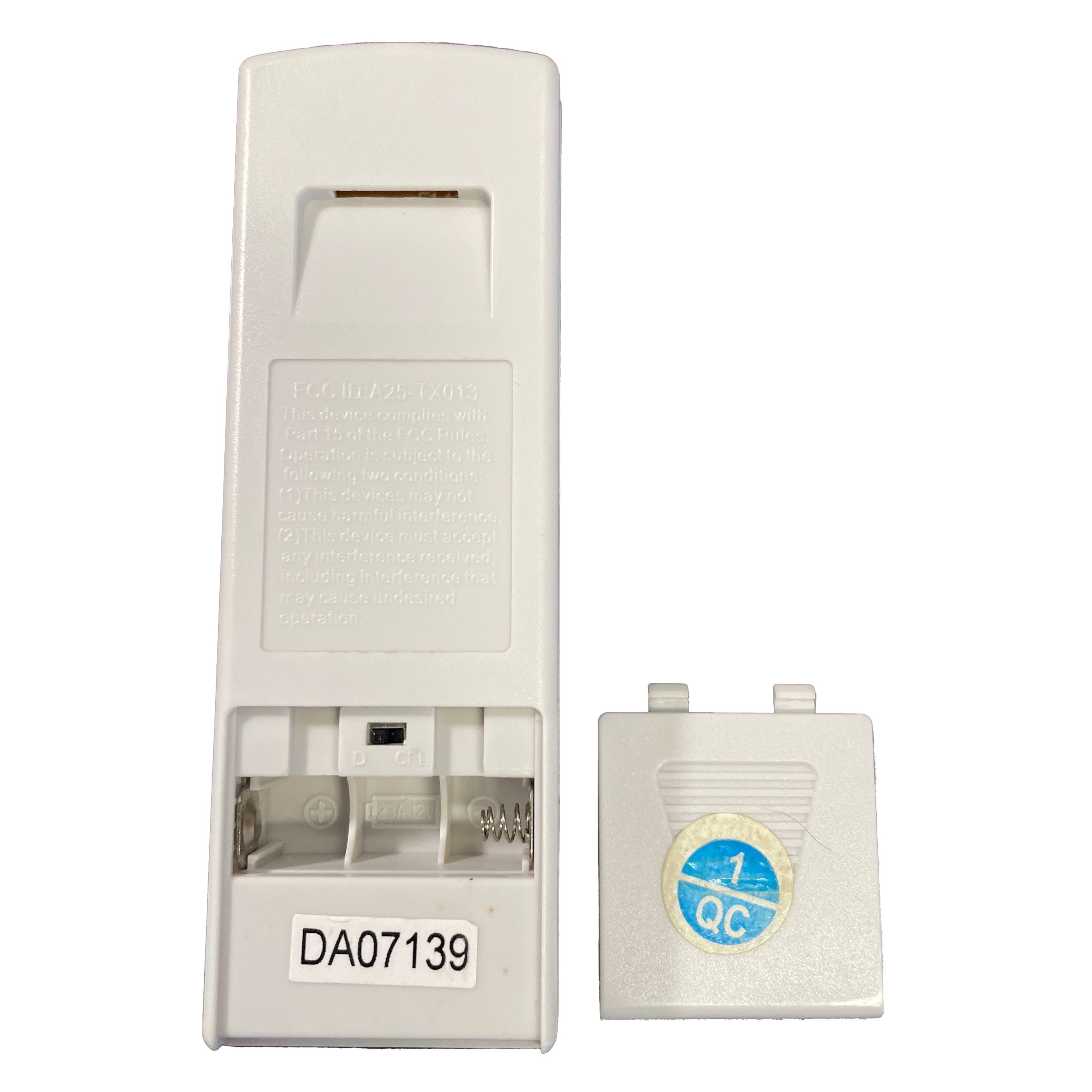 Substitute for Harbor Breeze A25TX013 TX013-R Ceiling Fan Remote Control [63T-AC83T-KIT]