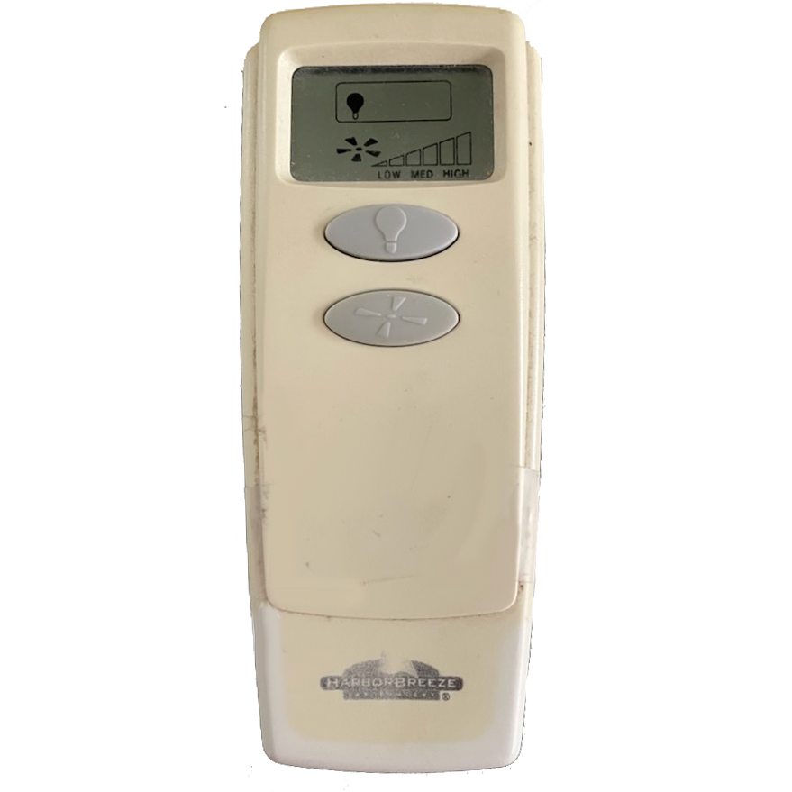 Substitute for Harbor Breeze CHQ8BT7098T Ceiling Fan Remote Control [RR7099T]