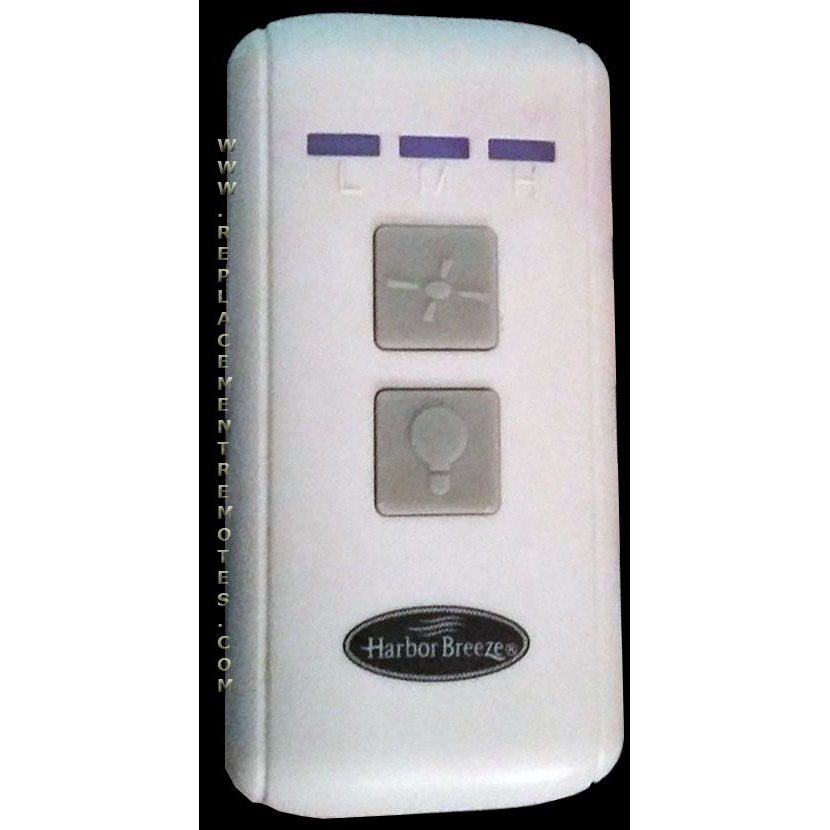 Substitute for Harbor Breeze KUJCE9805 Ceiling Fan Remote Control [63T-AC83T-KIT]