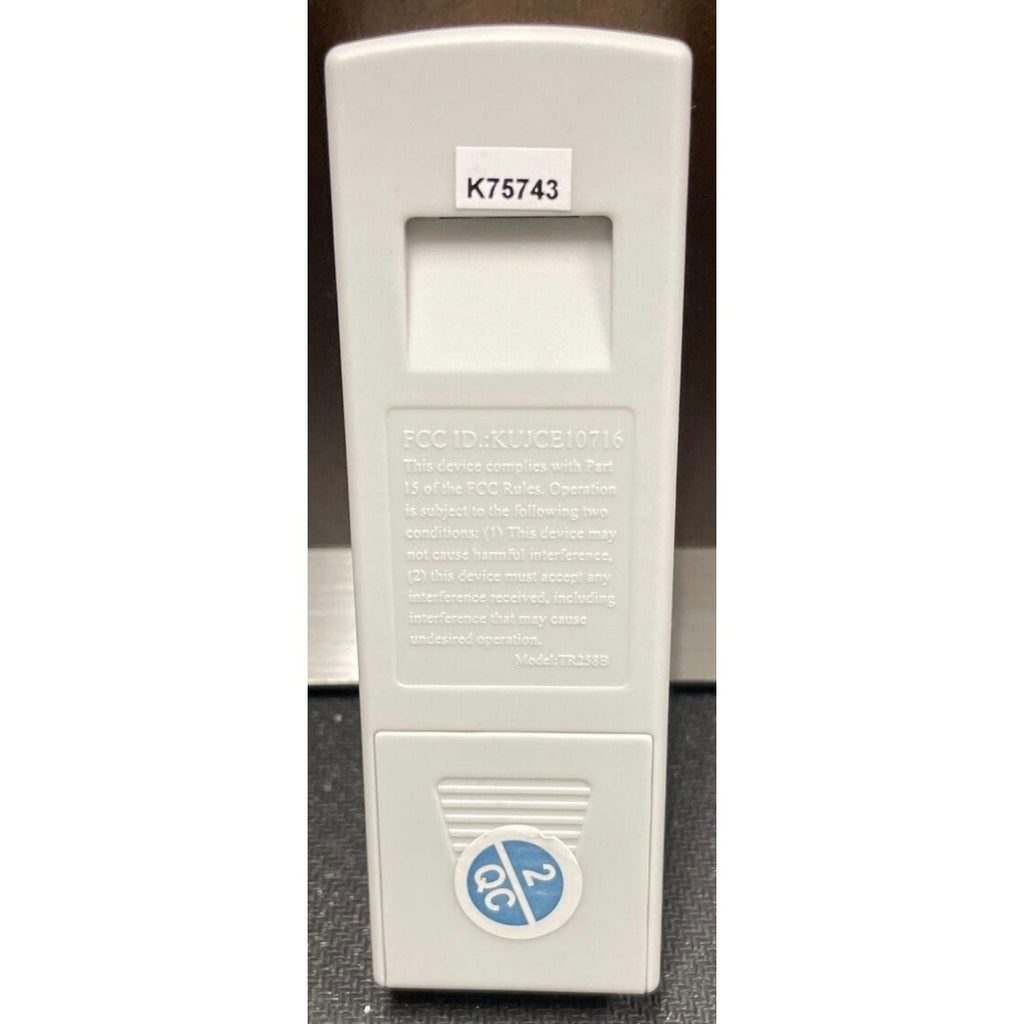 Substitute for Harbor Breeze TR258B KUJCE10716 Ceiling Fan Remote Control [63T-AC83T-KIT]