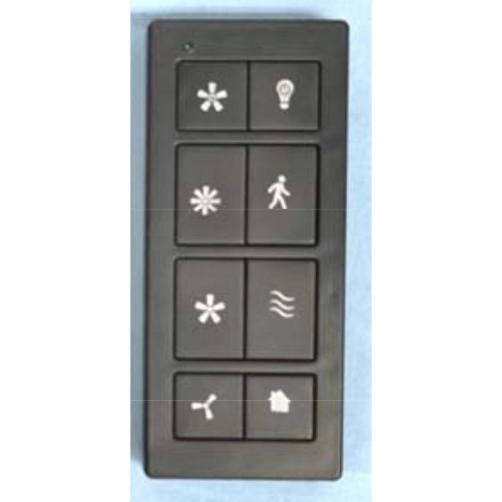 Substitute for Harbor Breeze TR326A 3-Speed Ceiling Fan Remote Control | Compatible with MR101T Receiver - 2AQZU-18007 [RRTRA049G1M]