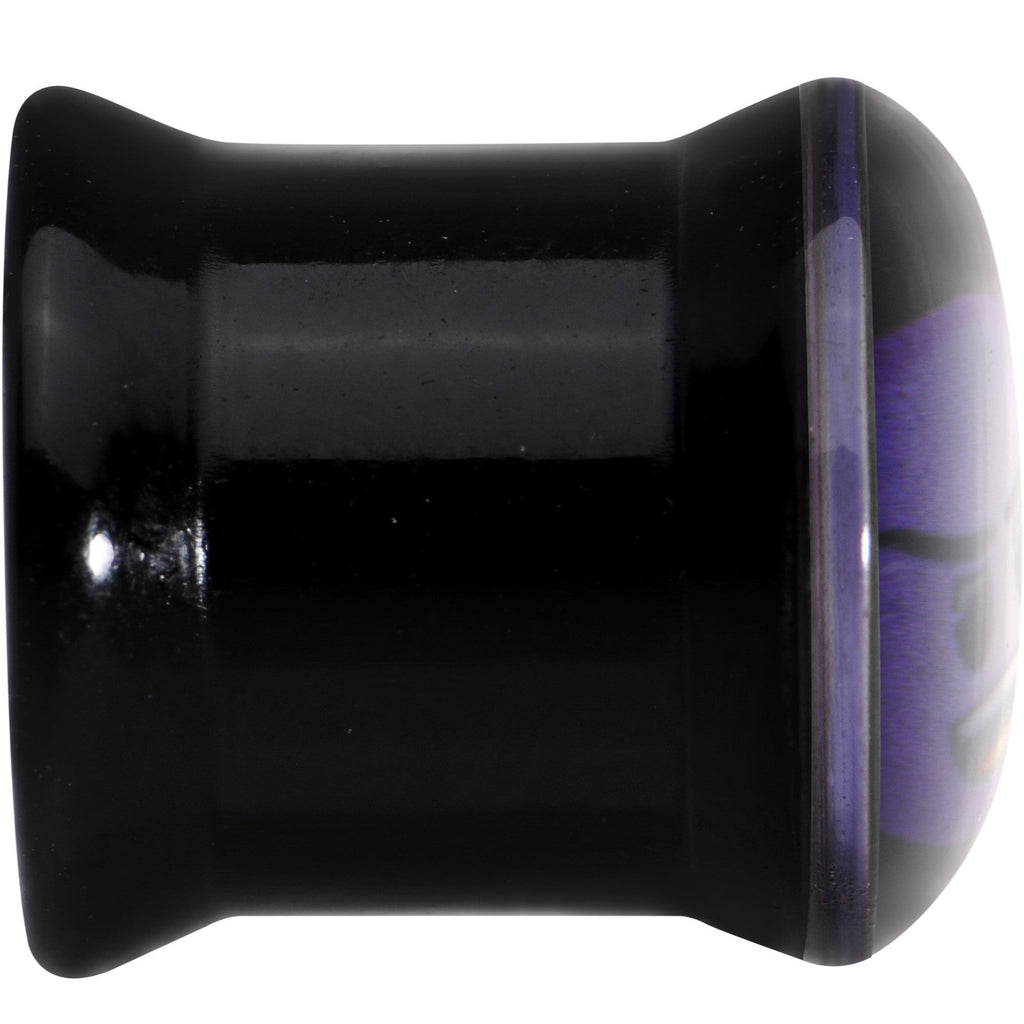 00G Licensed Purple Devil emoji Acrylic Double Flare Plug Set