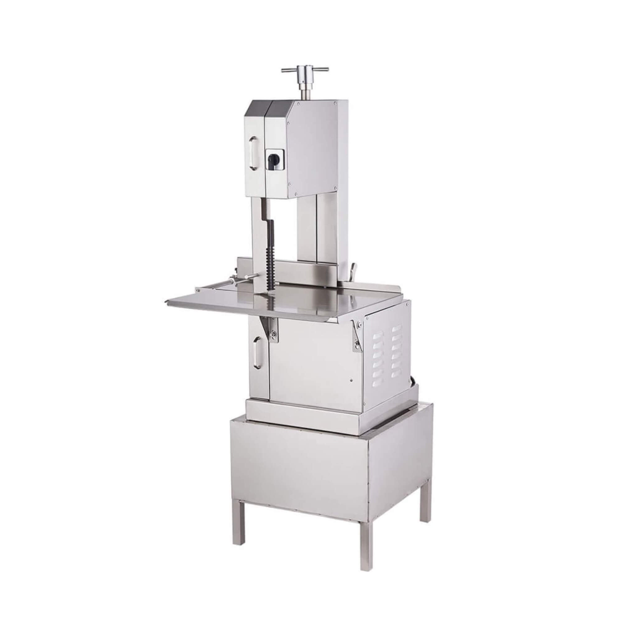 Heavy-Duty Commercial 2200W Electric Meat Bone Saw Cutting Band Machine With 6 Saw Blades (SAK91753)