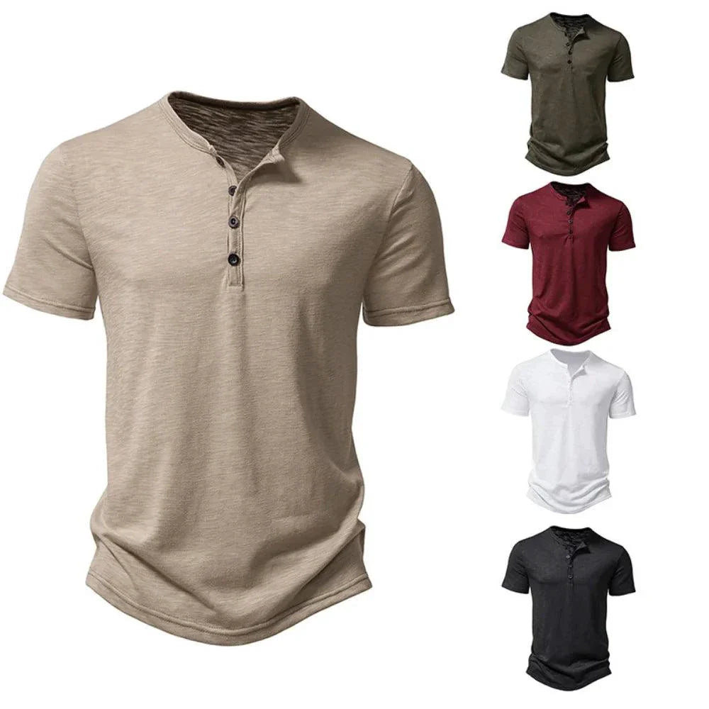 King Billion Men's Knit Top - Spring/Summer Casual Wear - Breathable & Lightweight