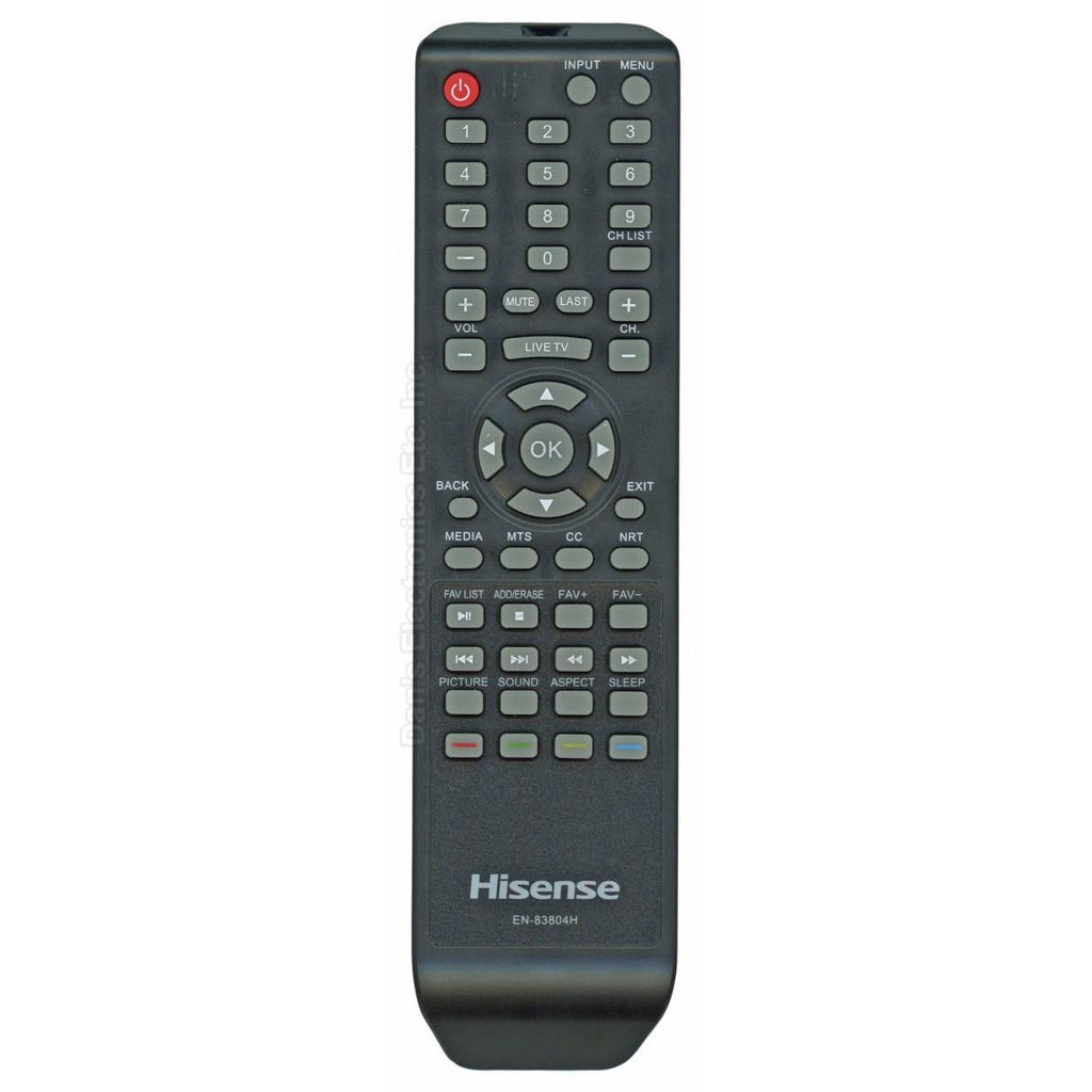 Hisense EN-83804H TV Remote Control - 211082 EN83804H