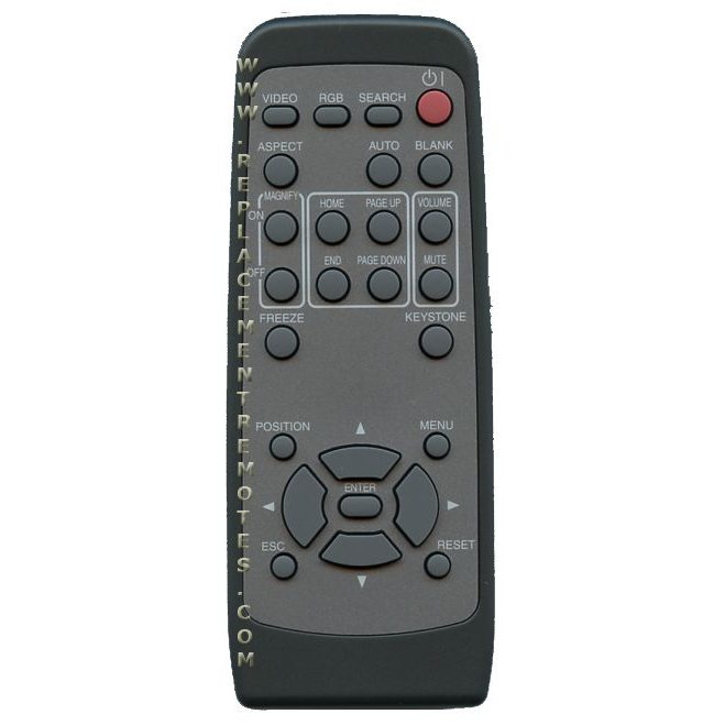 Substitute for Hitachi HL02208 Projector Remote Control [RR3720]