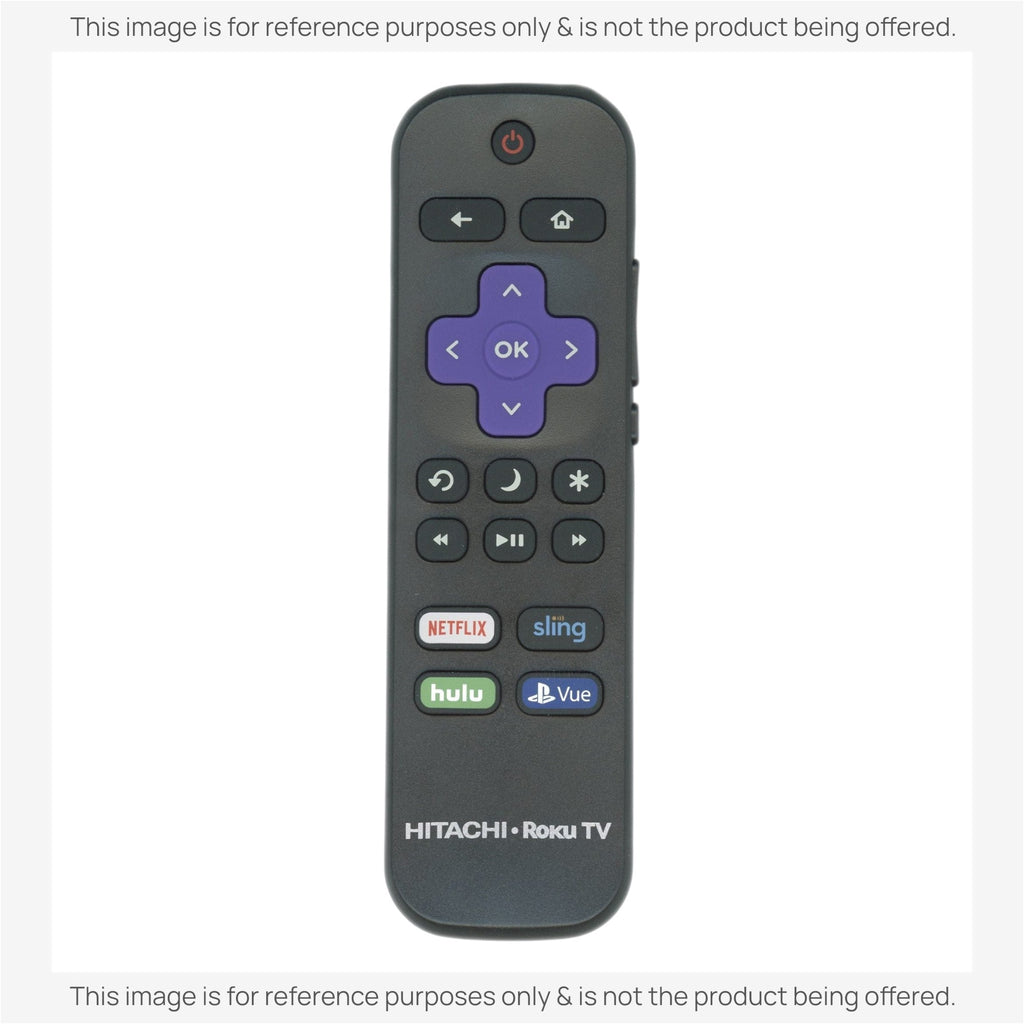 Substitute for Hitachi X490260 Roku TV Remote Control [RRLF16]