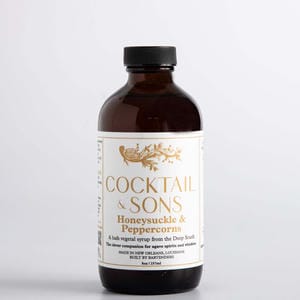 Honeysuckle & Peppercorns Cocktail Syrup | Cocktail & Sons (8oz)