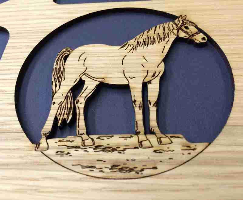 Horse Picture Frame