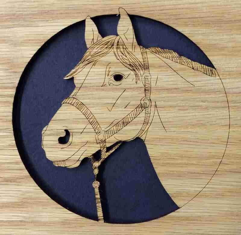 Horse Picture Frame