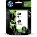 New, Pre-Owned - HP 60 Black & Color Ink Cartridge-Combo Pack