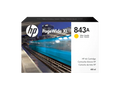 New, Pre-Owned - HP 843A 400ml PageWide XL Yellow Ink Cartridge, C1Q60A