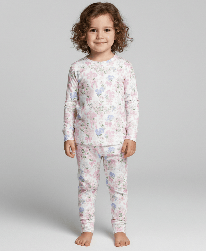 Charlie Play Springtime Wishes - Bamboo Lyocell Long Sleeve Lounge Set