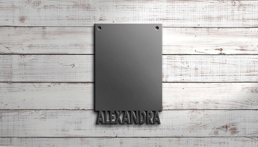 15" x 10" Custom Magnet Board with Name | Custom Magnetic Sign | Custom Organization Board | Children Art  with Name | Bulletin Board