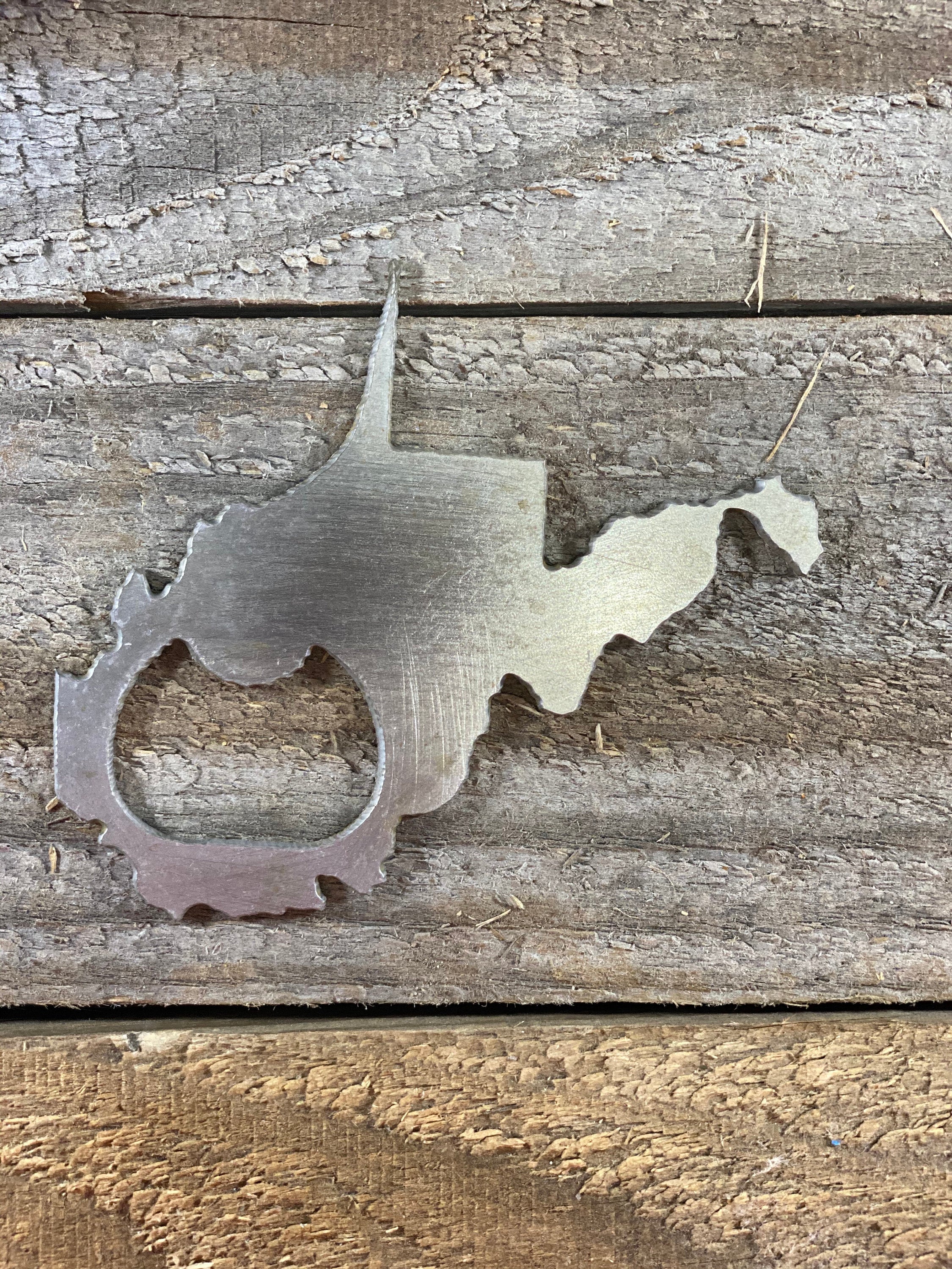 West Virginia State Bottle Opener