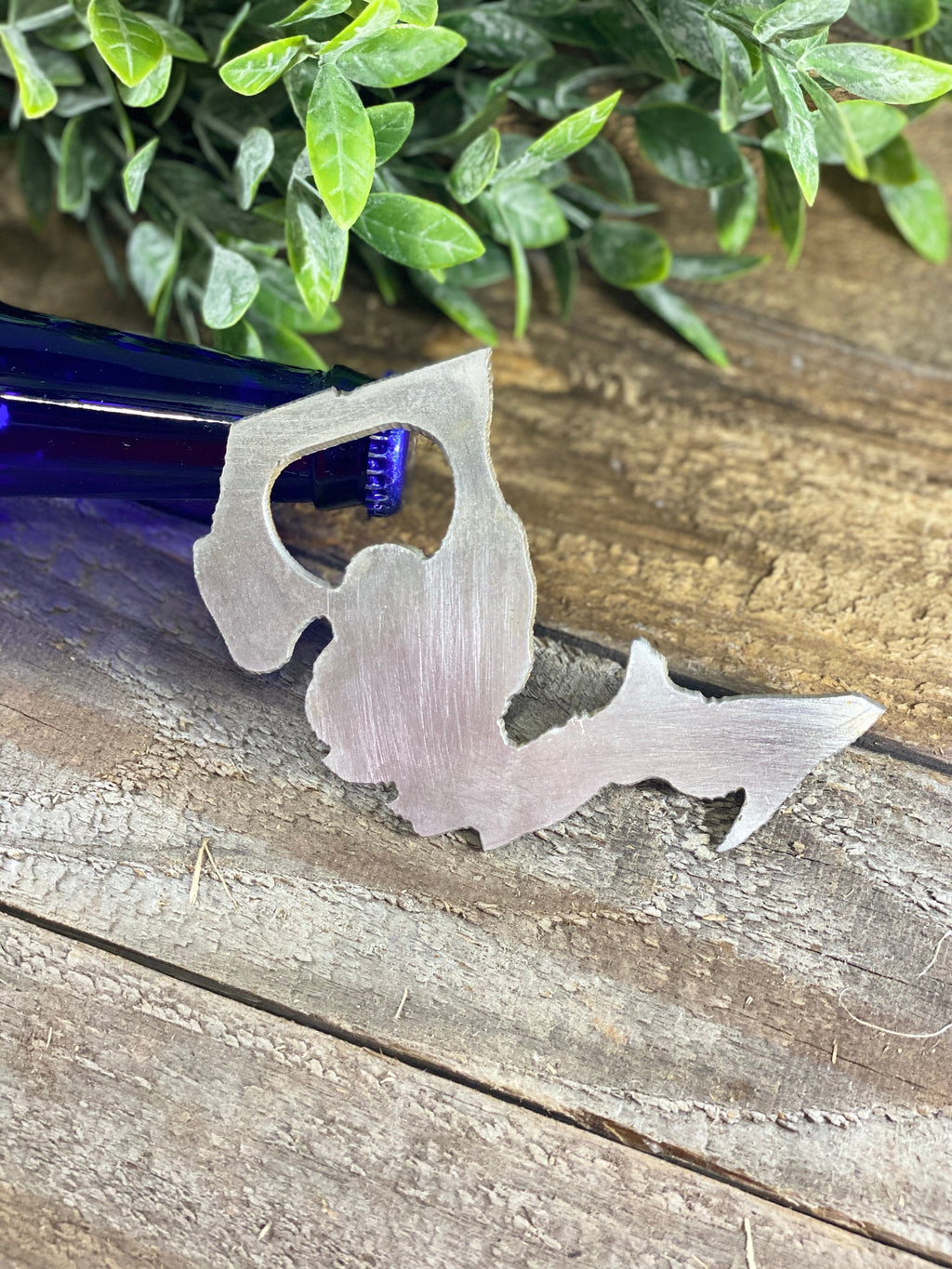 Michigan State Bottle Opener