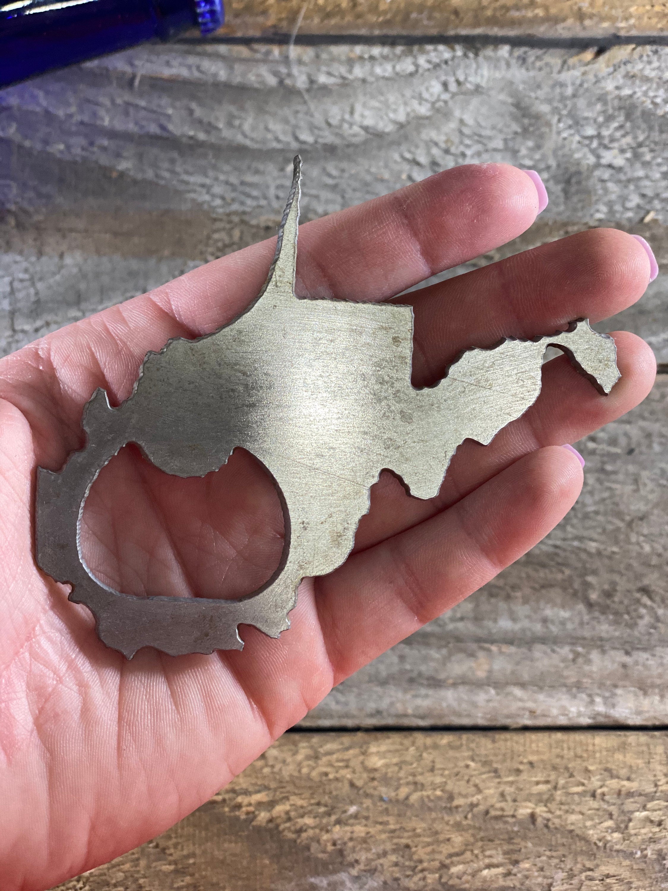 West Virginia State Bottle Opener