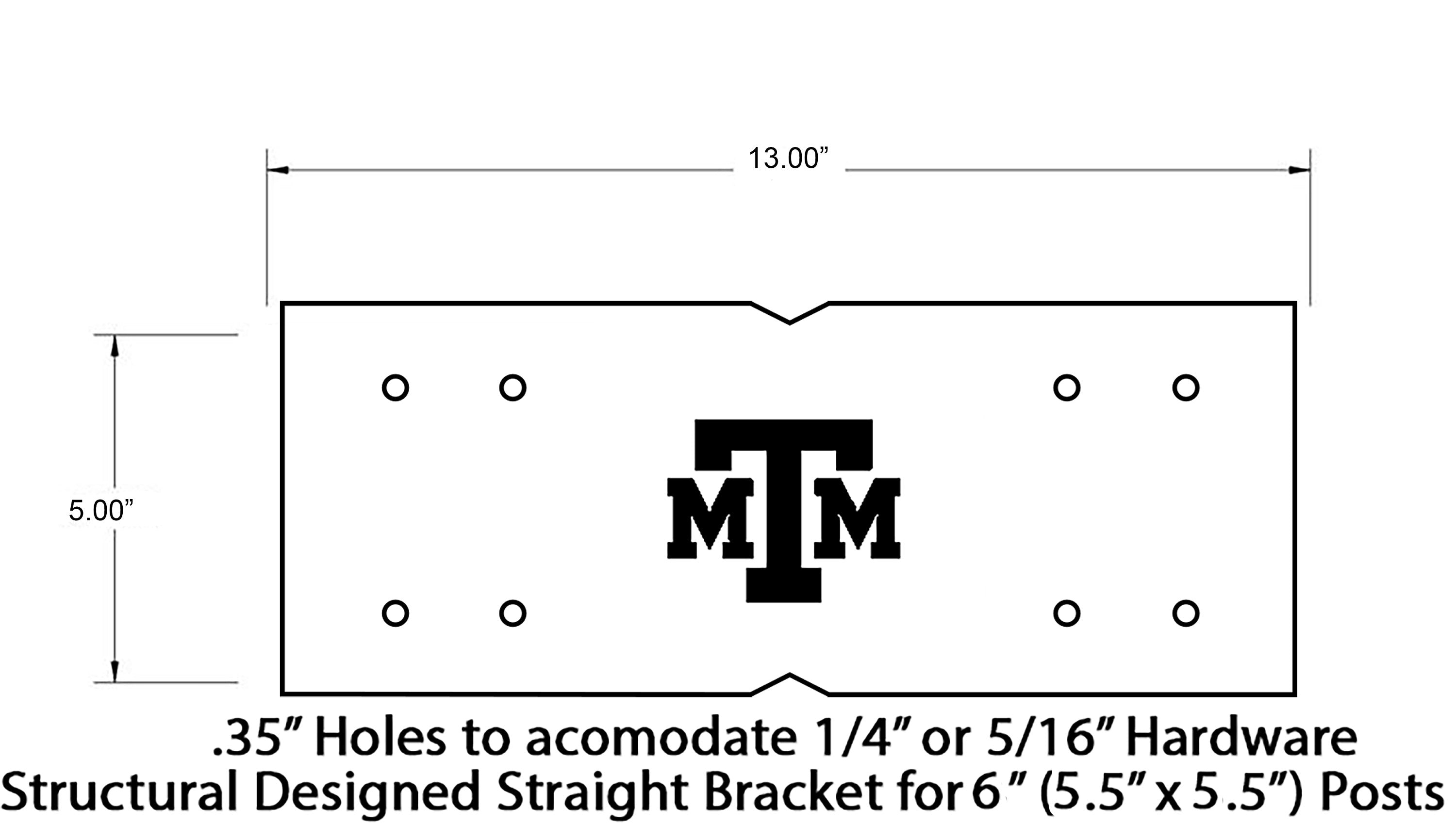 Octagonal Angle Bracket Structural Design for 6x6 Post, 6x6 Pergola Bracket, Octagon Angle Bracket