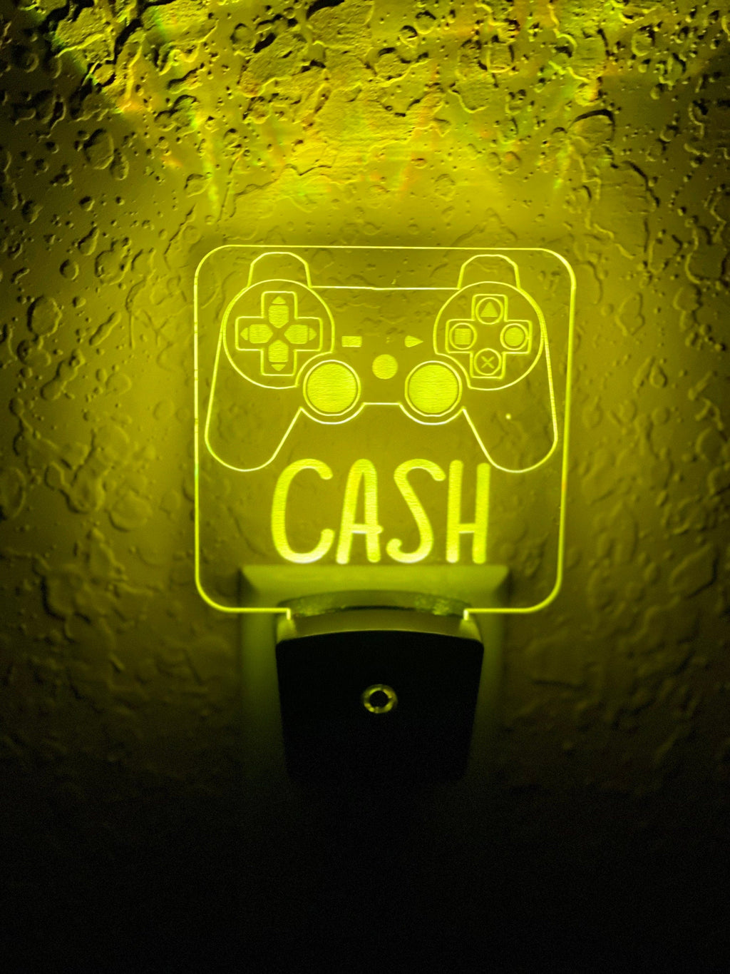 Personalized LED Playstation 4 PS4 Controller Night Light | 7 Color Changing | Night Light | Name Light | Children's Light | Room Light