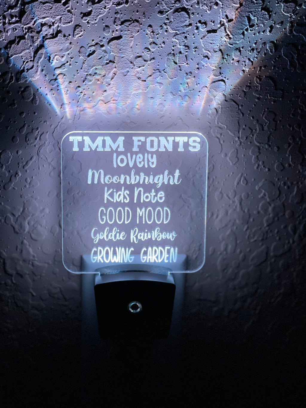 Personalized LED Baby Elephant 3D Night Light | 7 Color Changing | Plug in Night Light | Name Light | Children's Night Light | Room Light