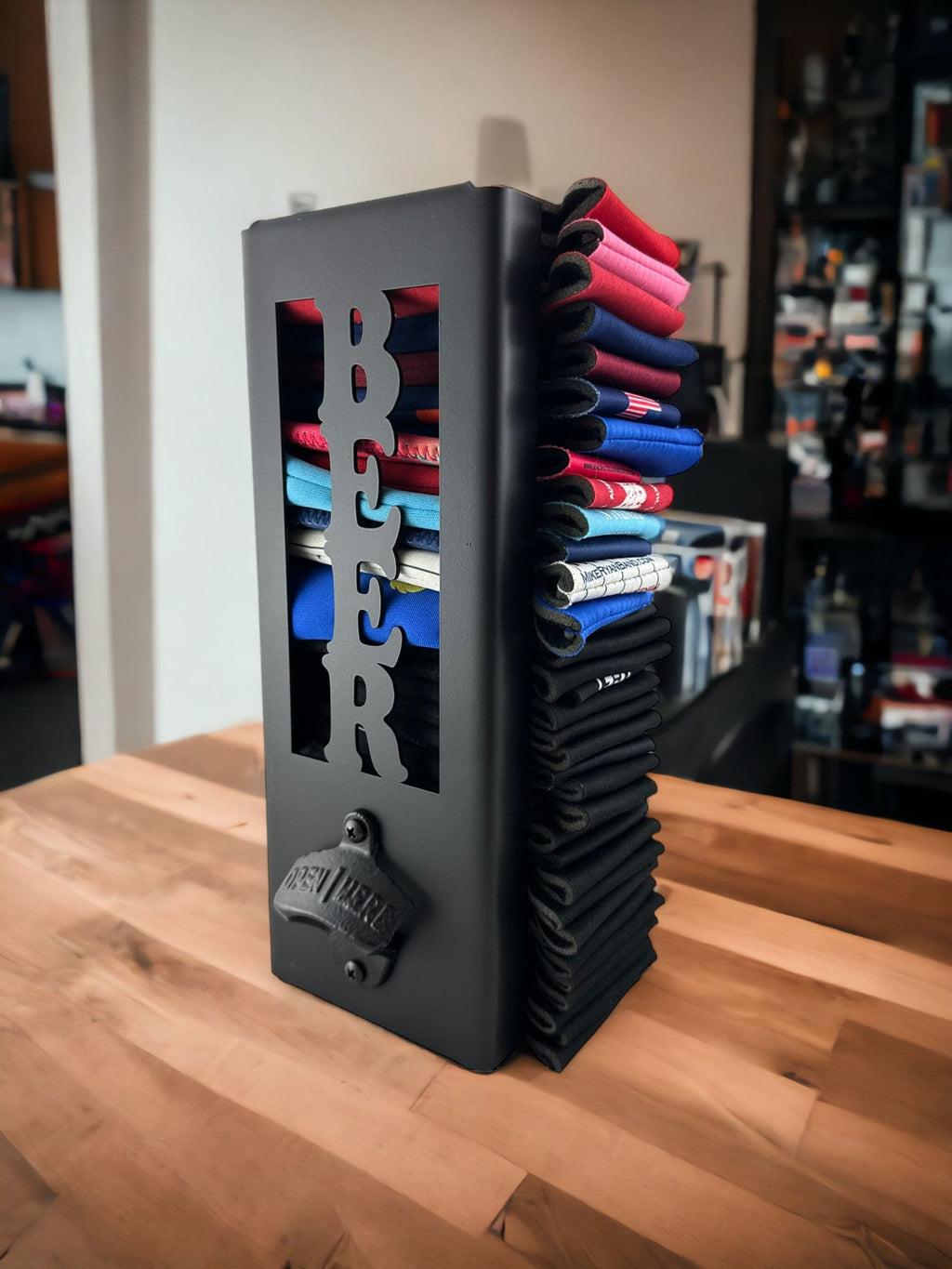 BeerMe Can Kooler Holder with Bottle Opener