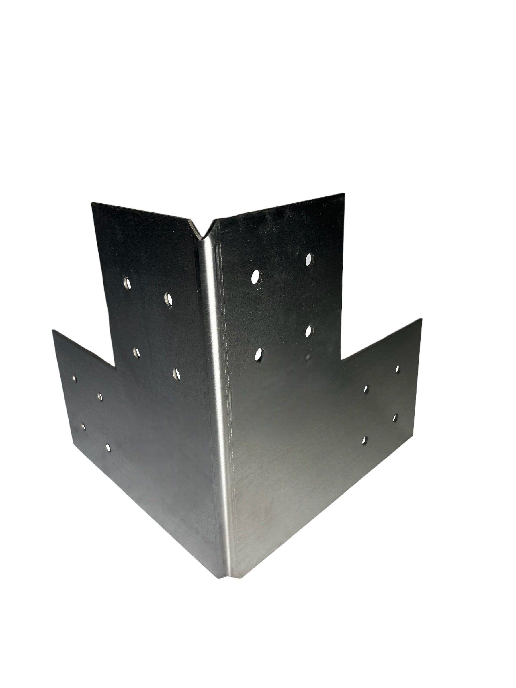 Stainless Steel Structural Design Corner Bracket for 6x6 Post, 6x6 Stainless Steel Corner Support Bracket, 6x6 Stainless Corner Bracket