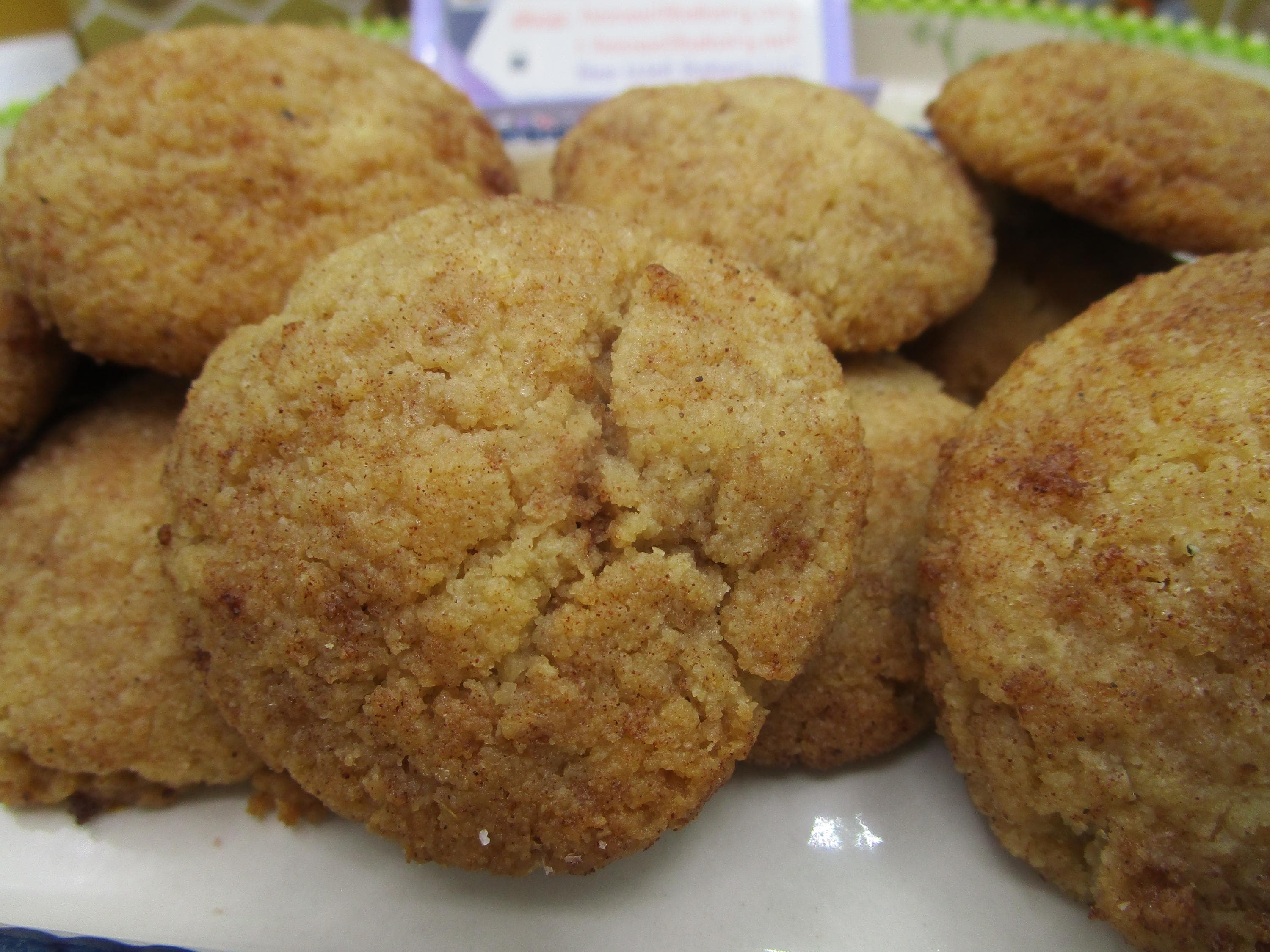 High Protein Cookies, Apple Spice, Gluten Free, Sugar Free, Dairy Free, Egg Free, Coconut Free, Vegan Collagen, Fitness Snack, Fall Flavors