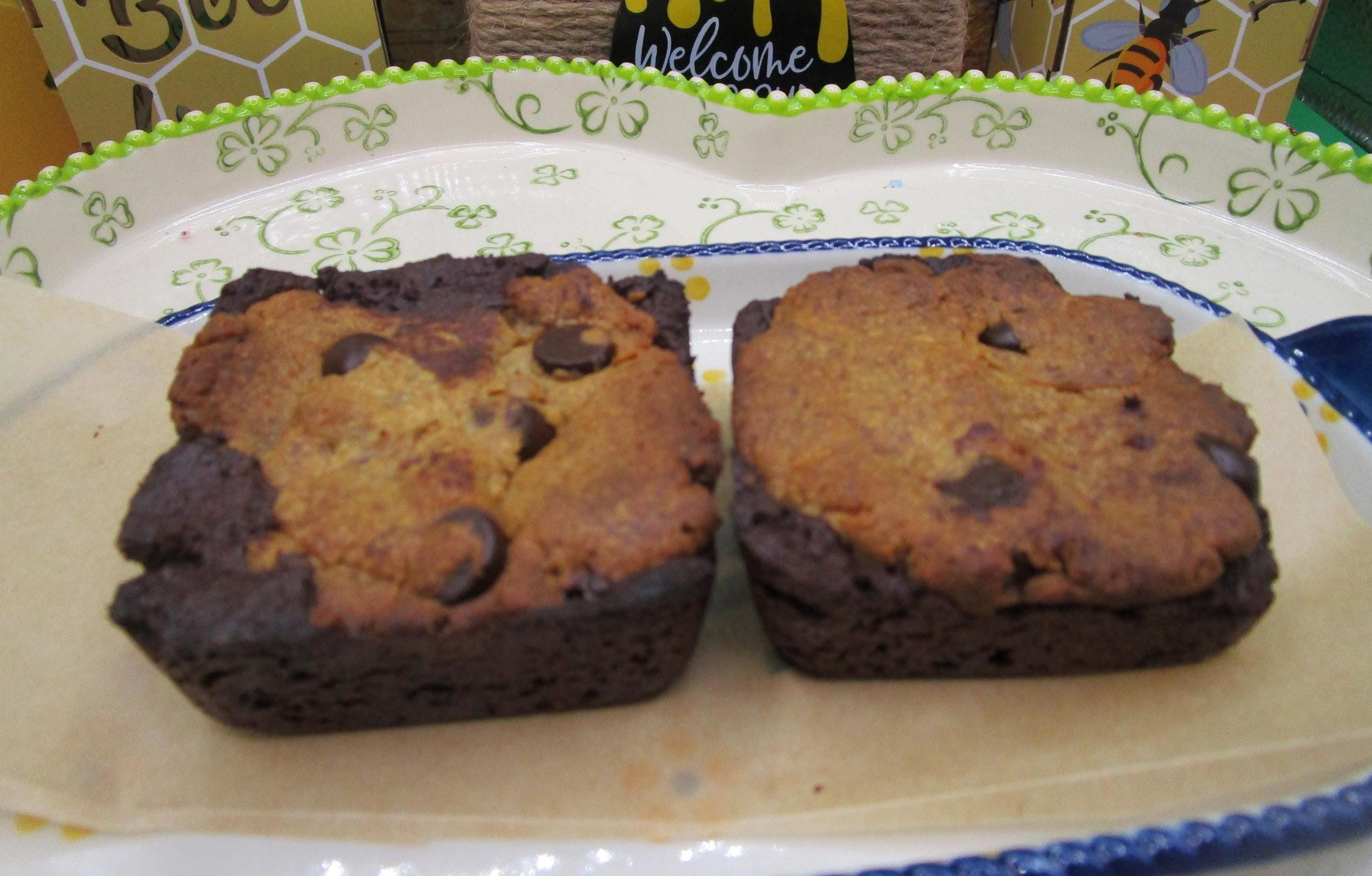 High Protein Brookie Brownies, Dairy Free, Sugar Free, Egg Free, Nut Free, Vegan, Fitness Snack, Low Fat dessert bar, July 4th, Father's Day