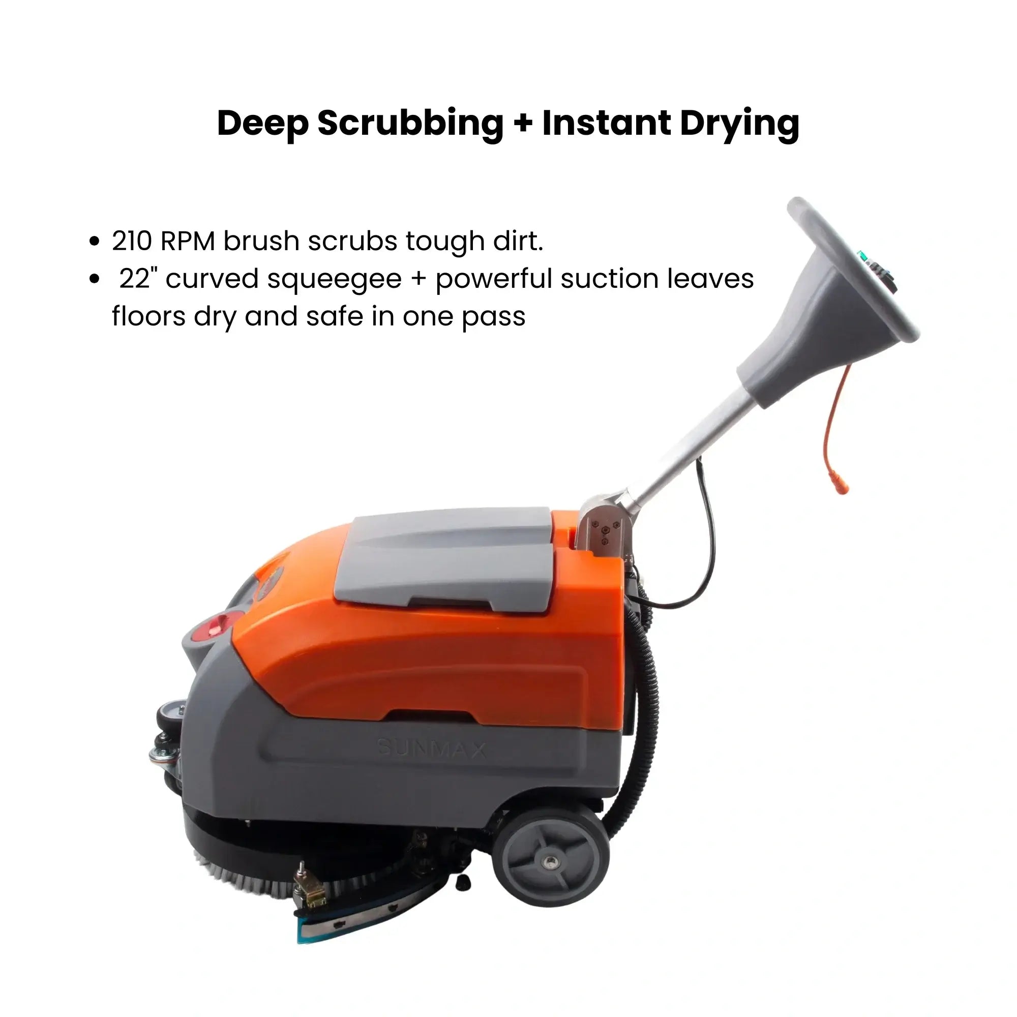 RT35AC Compact Corded Electric Floor Scrubber for Commercial Floors