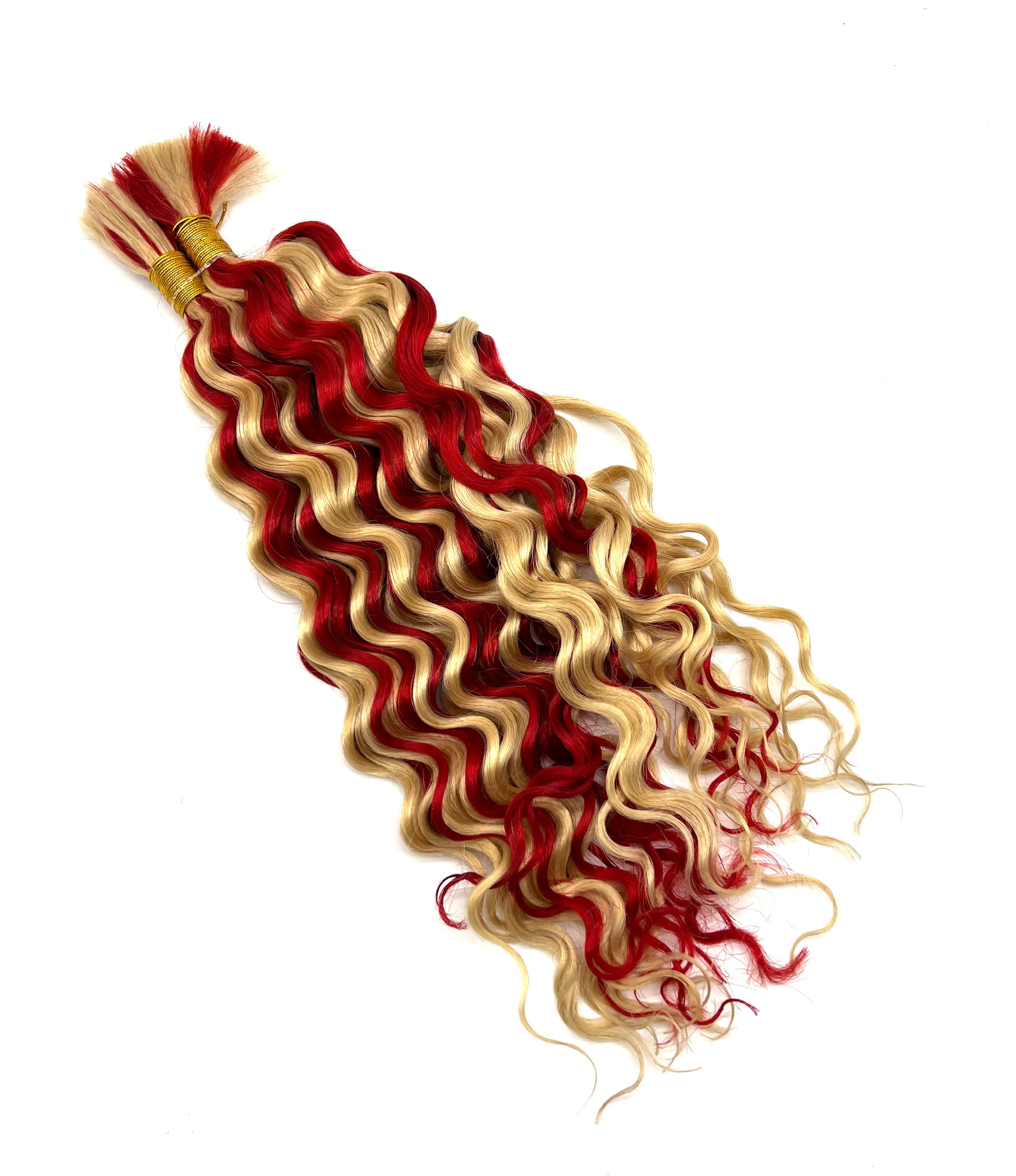 Unique's Human Hair New Deep Bulk 18"