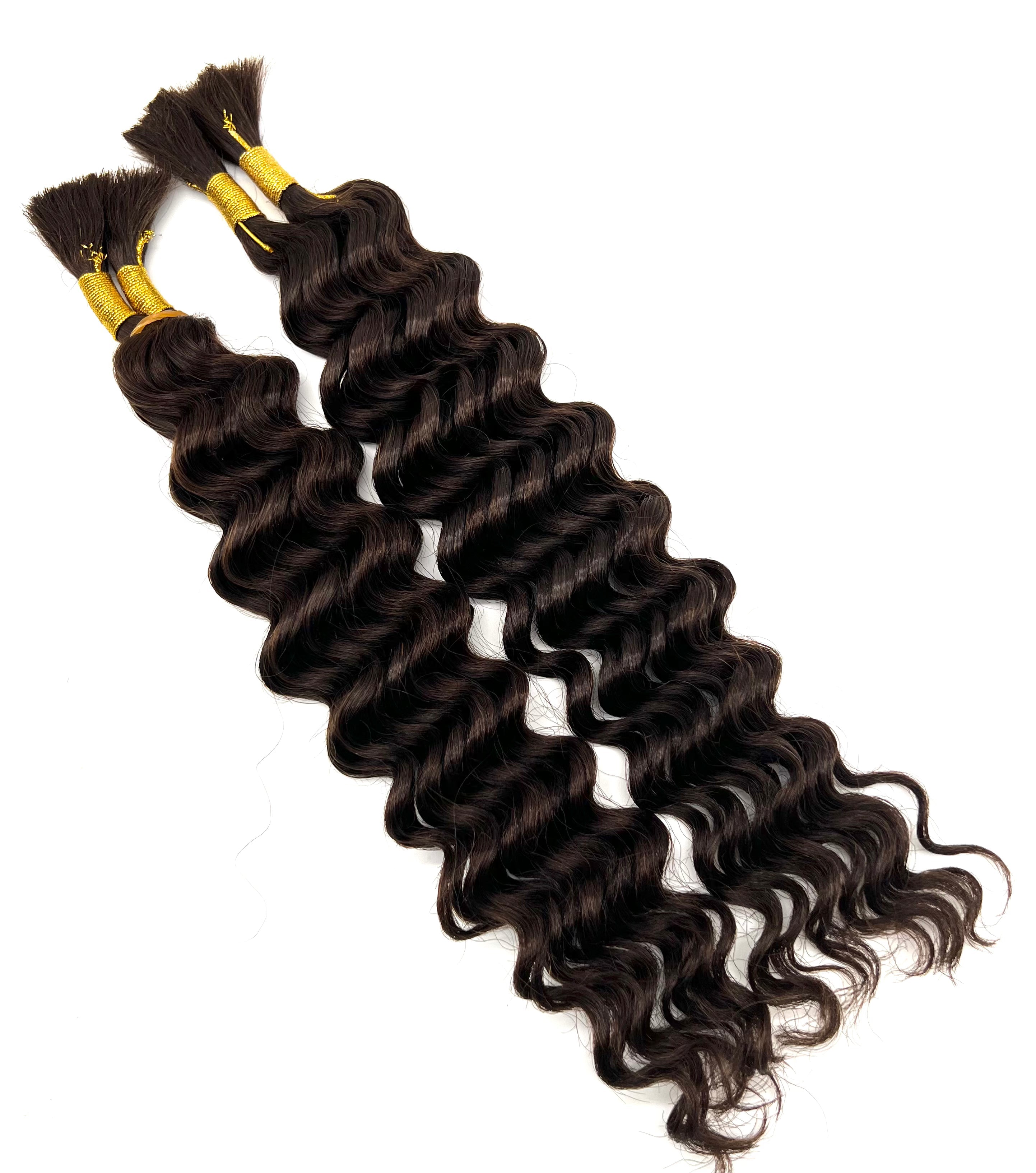 Unique's Human Hair New Deep Bulk 18"