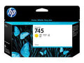 New, Pre-Owned - HP 745 130-ml DesignJet (F9J96A) Yellow Ink Cartridge