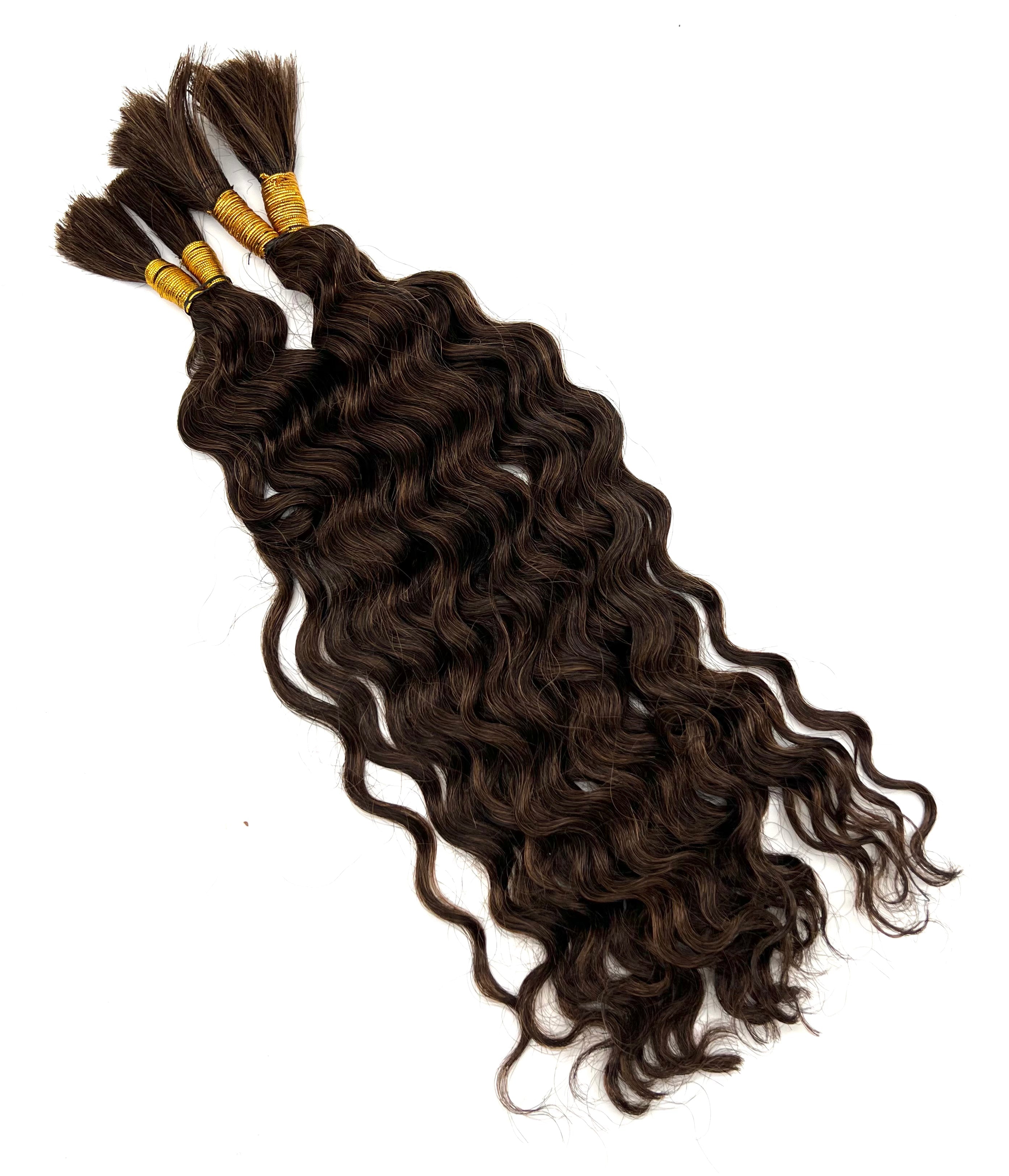 Unique's Human Hair New Deep Bulk 18"