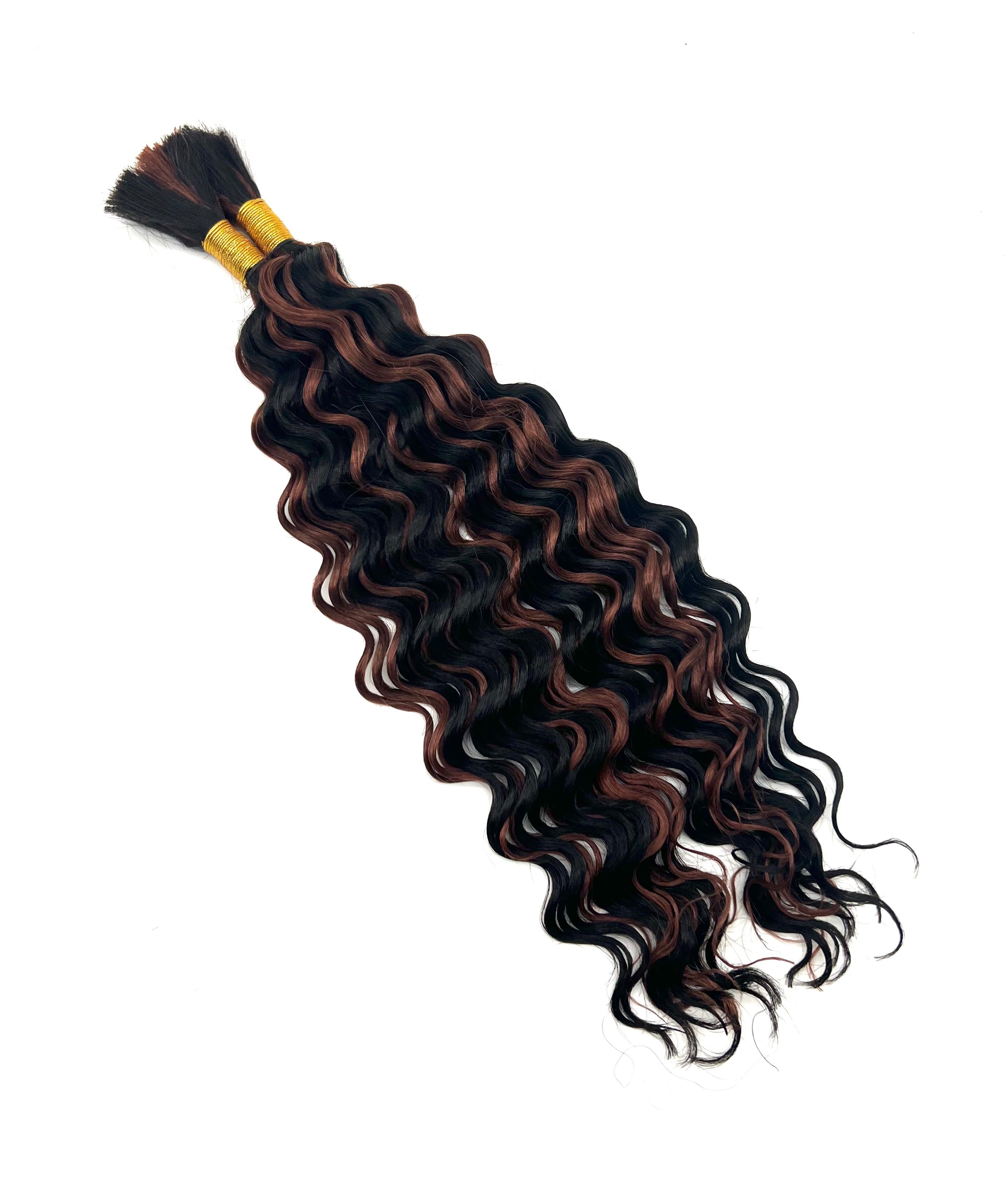 Unique's Human Hair New Deep Bulk 18"
