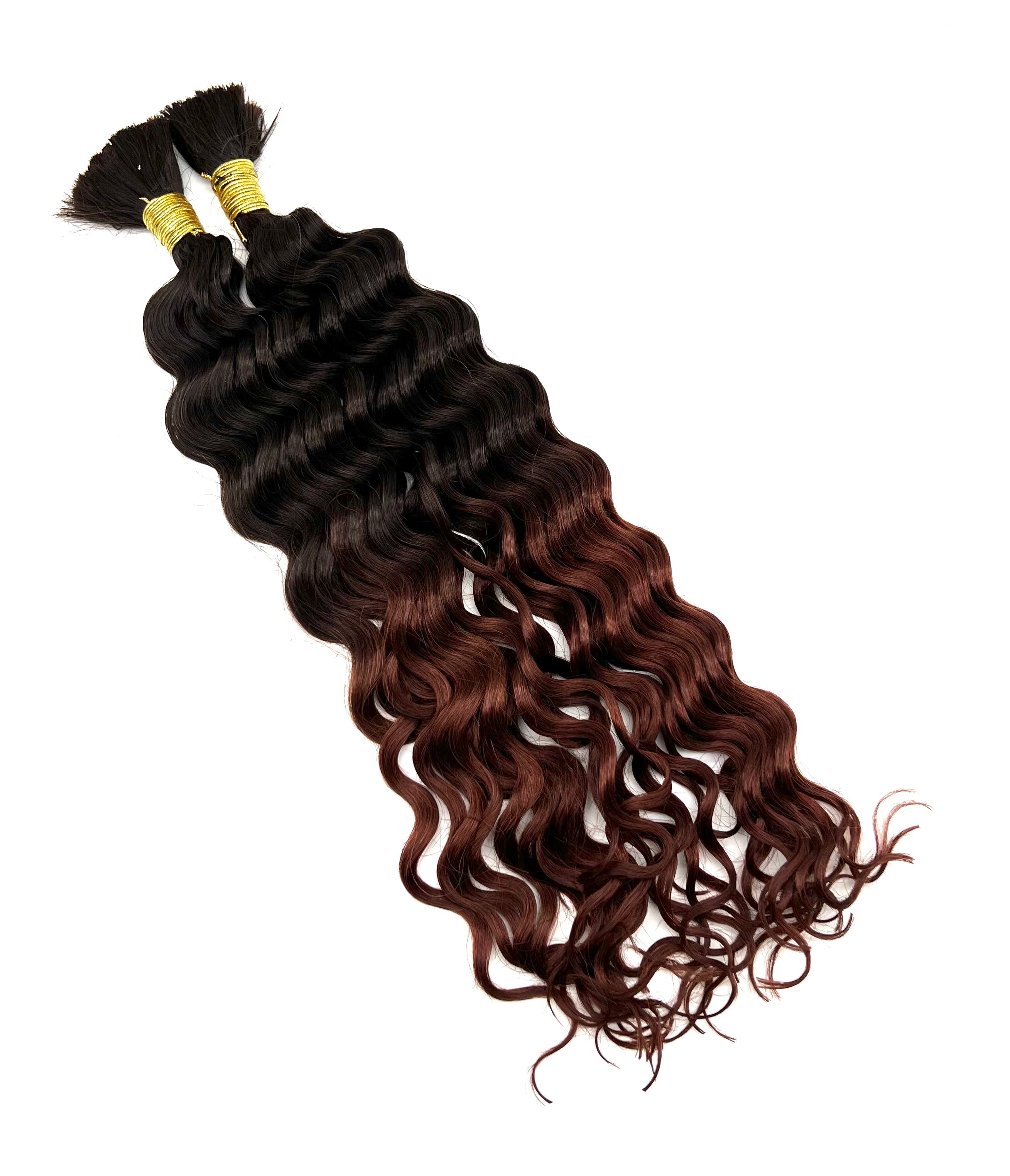Unique's Human Hair New Deep Bulk 18"
