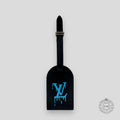 LOUIS VUITTON LUGGAGE TAG - BLUE